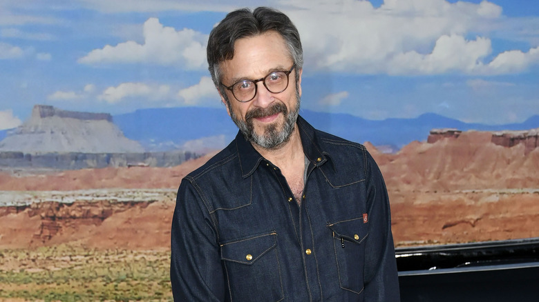 Marc Maron posing