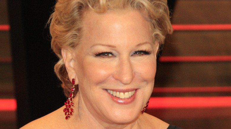 Bette Midler smiling