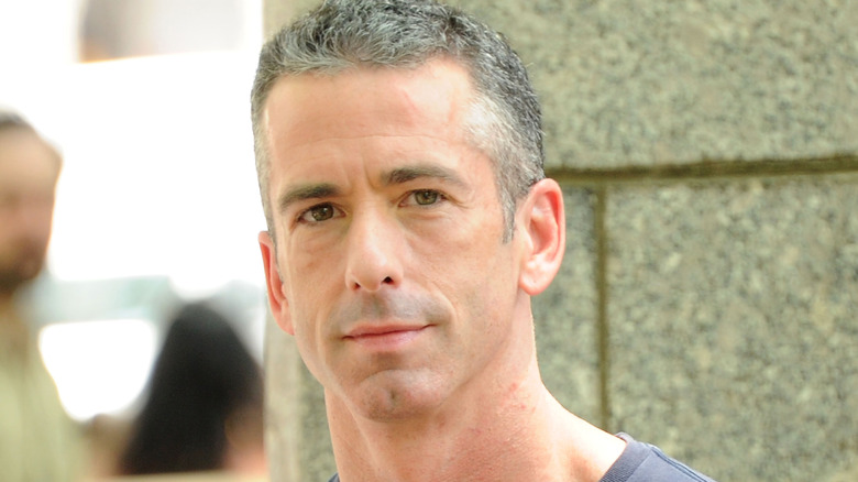 Dan Savage posing