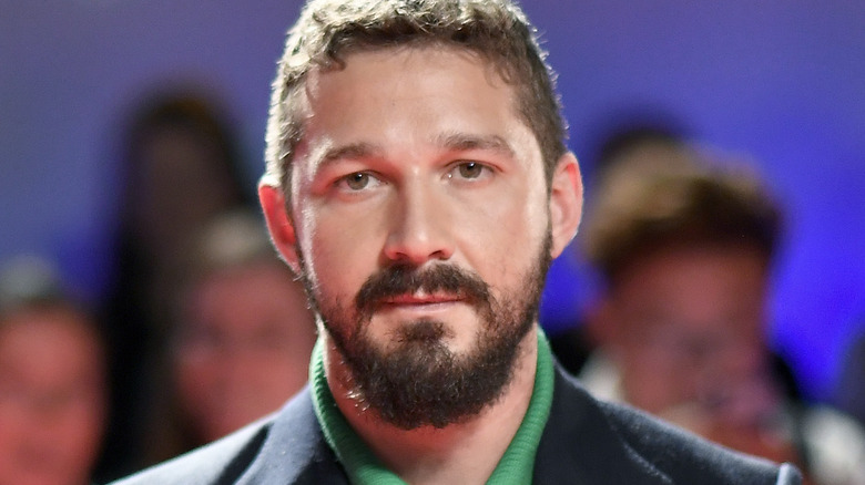 Shia LaBeouf posing