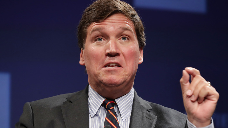 Tucker Carlson speaking