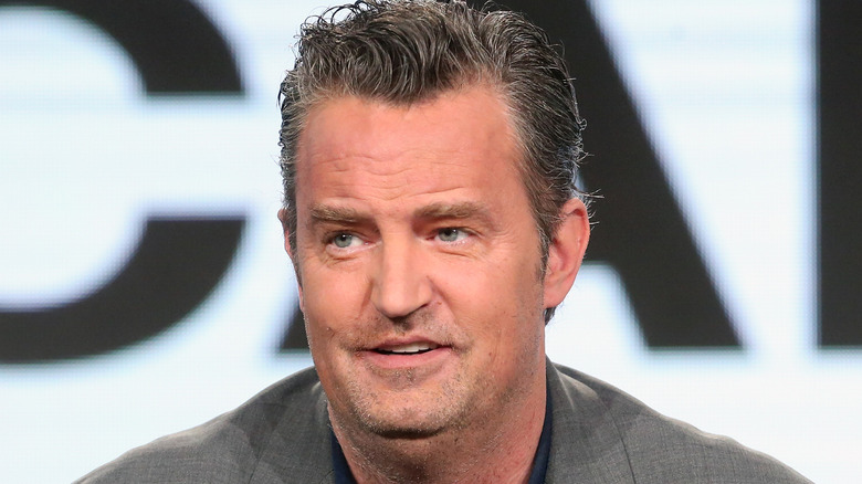 Matthew Perry on stage