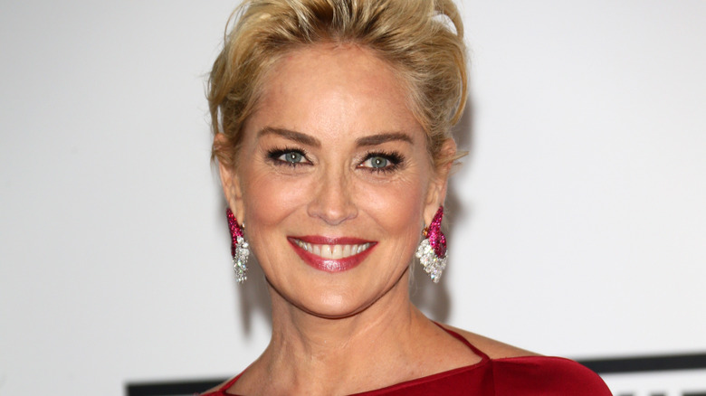 Sharon Stone smiling