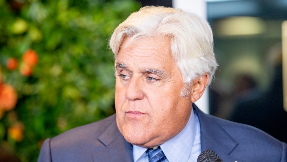 Jay Leno looking off-camera