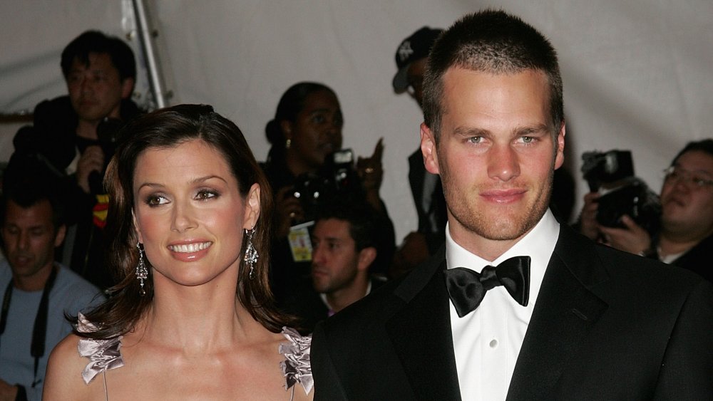 Bridget Moynahan & Tom Brady at the 2005 Met Gala 