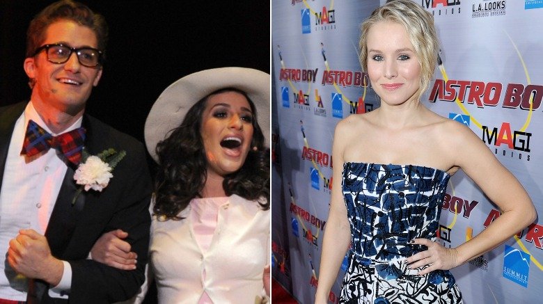 Lea Michele, Matthew Morrison and Kristen Bell