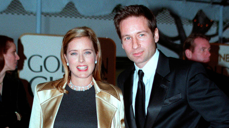 Téa Leoni and David Duchovny