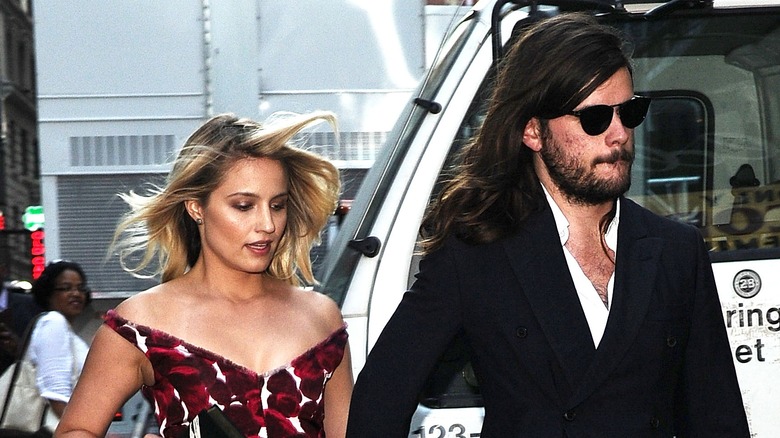 Dianna Agron with Winston Marshall