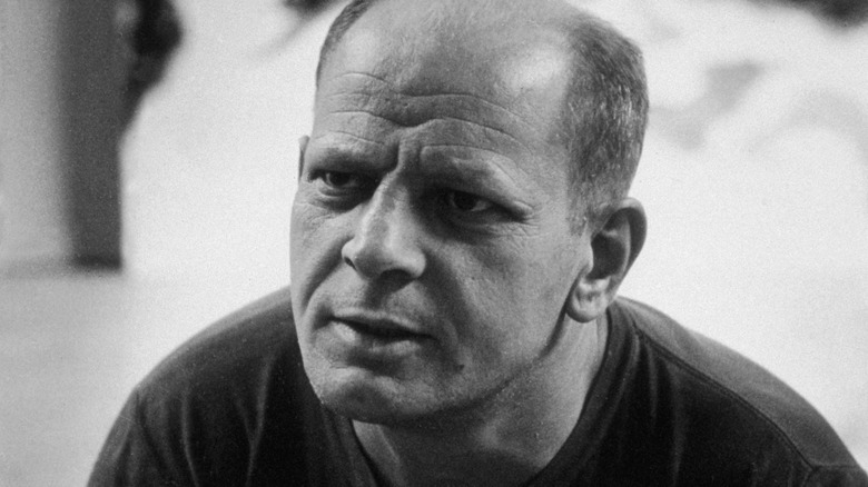 Jackson Pollock in black and white