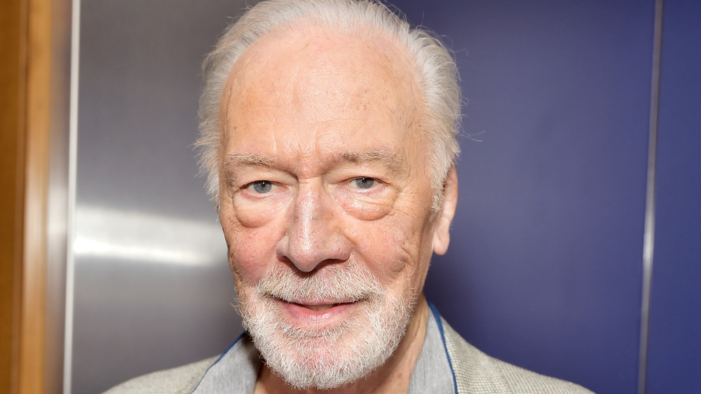 Actor Christopher Plummer smiles at the Toronto International Film Festival in September 2019.