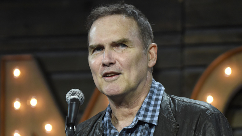 Norm Macdonald performing live 