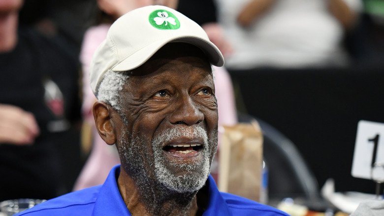 Bill Russell at a game