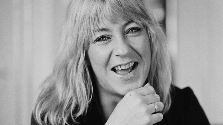 Christine McVie smiling