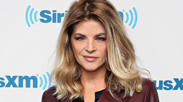 Kirstie Alley smiling