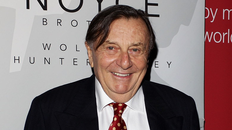 Barry Humphries smiling