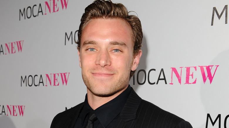 Billy Miller, smiling