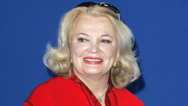 Gena Rowlands smiling