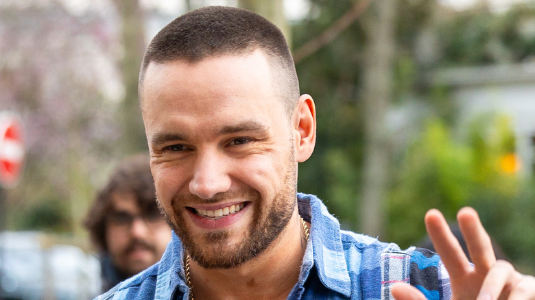 Liam Payne smiling