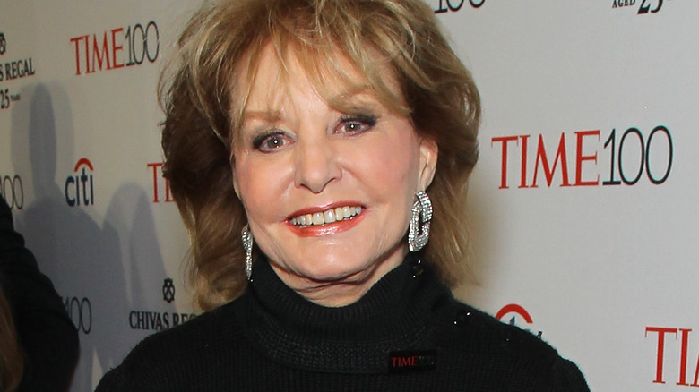 Barbara Walters smiling 