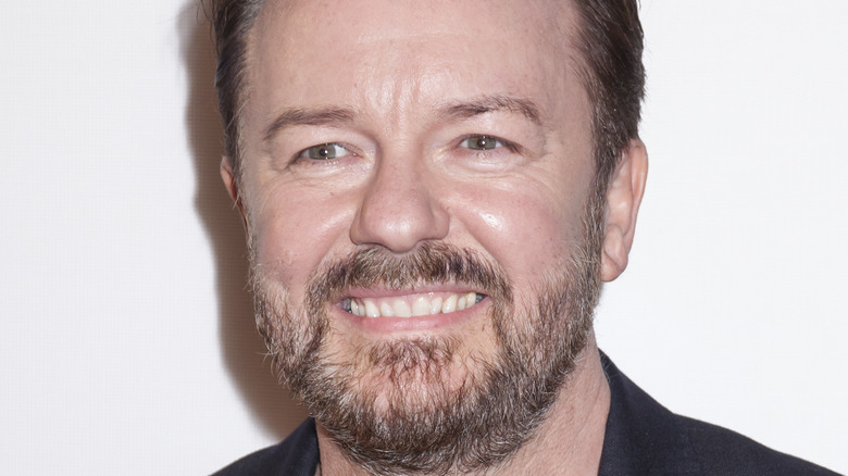 Ricky Gervais smiling 