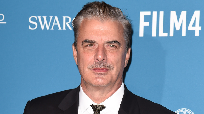 Chris Noth posing