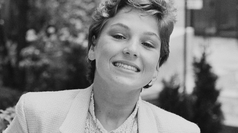 Tatum O'Neal smiling