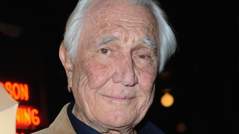 George Lazenby attends the red carpet premiere of The Obscured