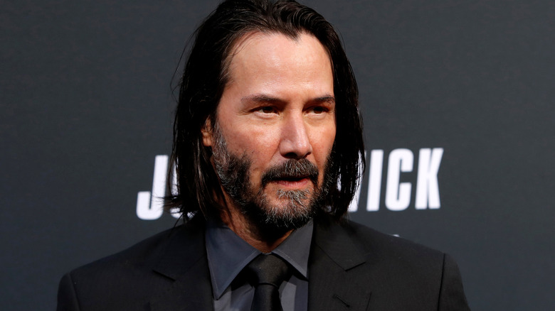 Keanu Reeves at the John Wick: Chapter 3 – Parabellum premiere 