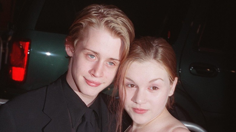 Macaulay Culkin and Rachel Miner