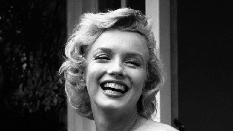 Marilyn Monroe laughing