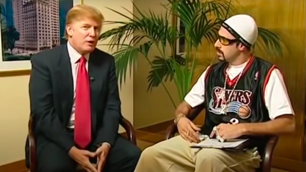 Donald Trump and Sacha Baron Cohen on Da Ali G Show 