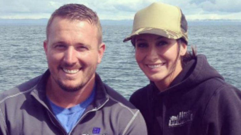 Dakota Meyer and Bristol Palin on a boat