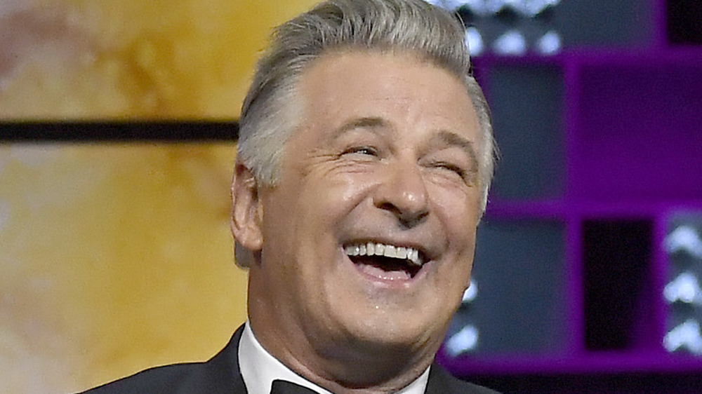 Alec Baldwin laughing