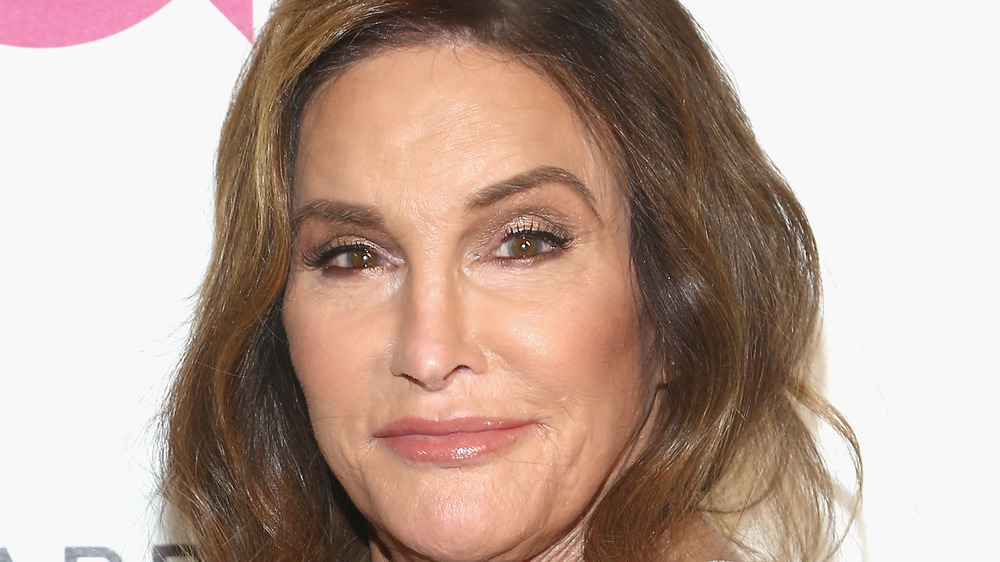 Caitlyn Jenner smirking