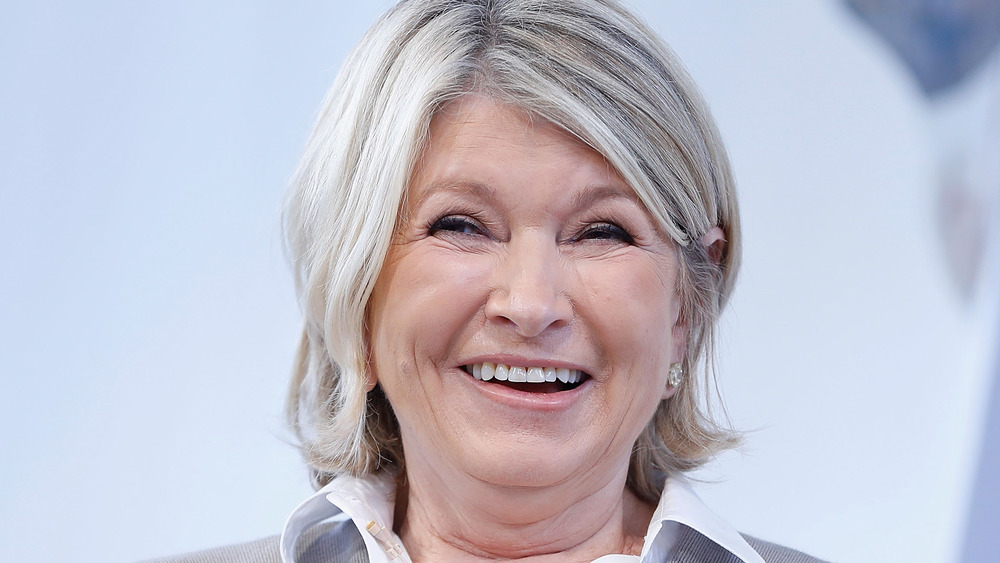 Martha Stewart laughing