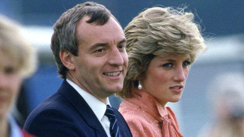 Princess Diana with Barry Mannakee