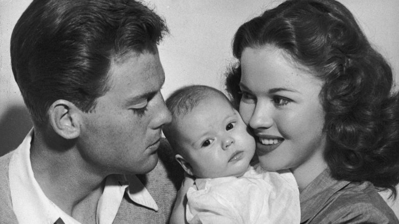 John Agar and Shirley Temple