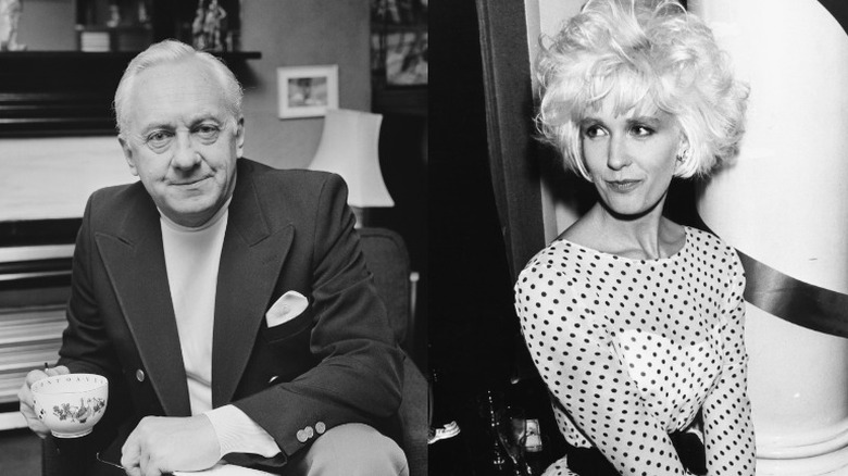 Hughie Green and Paula Yates