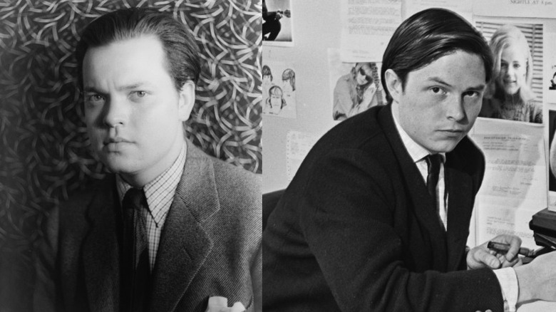 Orson Welles and Michael Lindsay-Hogg 