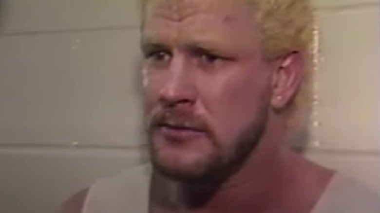 David Schultz getting angry 