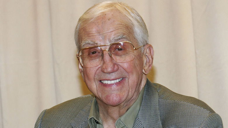 Ed McMahon wearing glasses