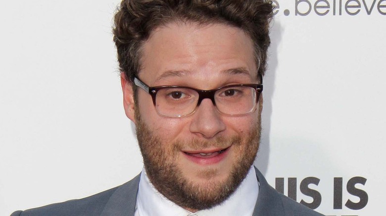 Seth Rogen smiling