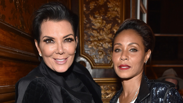 Kris Jenner, left, and Jada Pinkett Smith, right