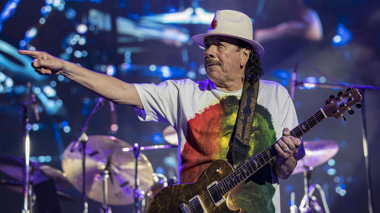 Carlos Santana in concert