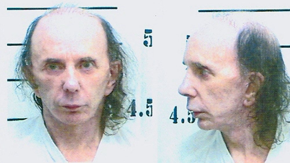 Phil Spector's mugshot 