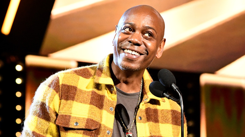 Dave Chappelle smiling