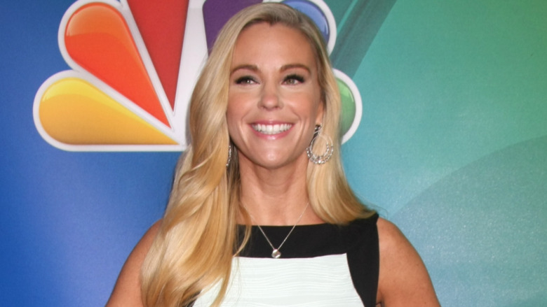 Kate Gosselin smiling on the red carpet