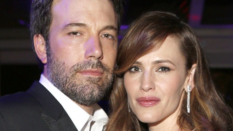 Ben Affleck and Jennifer Garner at the 2014 Vanity Fair Oscar Party