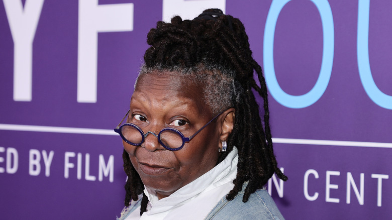 Whoopi Goldberg on red carpet