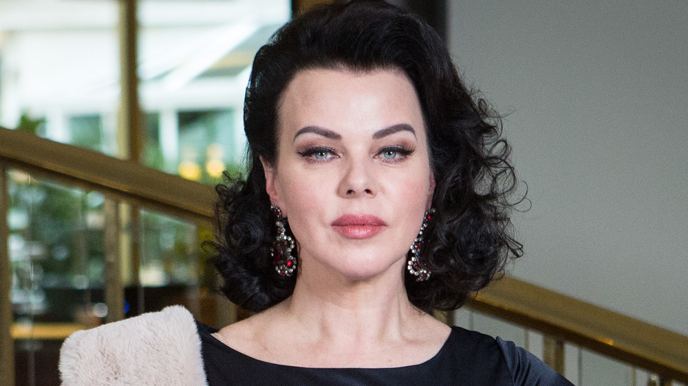 Debi Mazar at a photocall